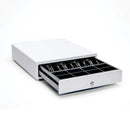 Star Micronics CD4-1616 5 Bill / 5 Coin Choice Cash Drawer, 16Wx16D, Printer Driven, 5Bill-5Coin, 2 Media Slots, Cable Included