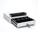 Star Micronics CD4-1616 5 Bill / 5 Coin Choice Cash Drawer, 16Wx16D, Printer Driven, 5Bill-5Coin, 2 Media Slots, Cable Included