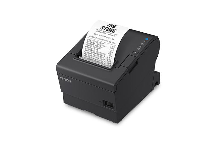 Epson TM-T88VII OmniLink Single-Station Thermal Receipt Printer | Fixed USB and Ethernet