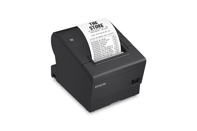 Epson TM-T88VII OmniLink Single-Station Thermal Receipt Printer | Fixed USB and Ethernet