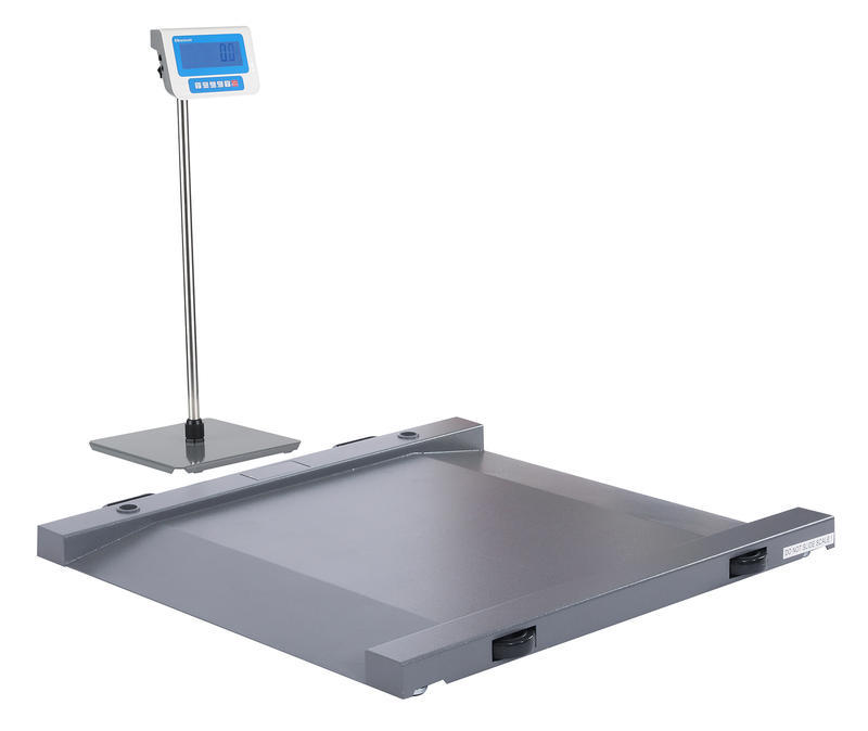 Brecknell Avery DS1000-LCD Drum Floor Scale , 1000 lb x 0.5 lb