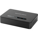 Grandstream HT812 v2 2-port analog telephone adapter ATA with dual Gigabit ports - angle view