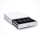 Star Micronics CD4 Choice Series white POS cash drawer 14x16 inch printer