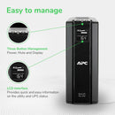 APC Back-UPS Pro 1500VA LCD display