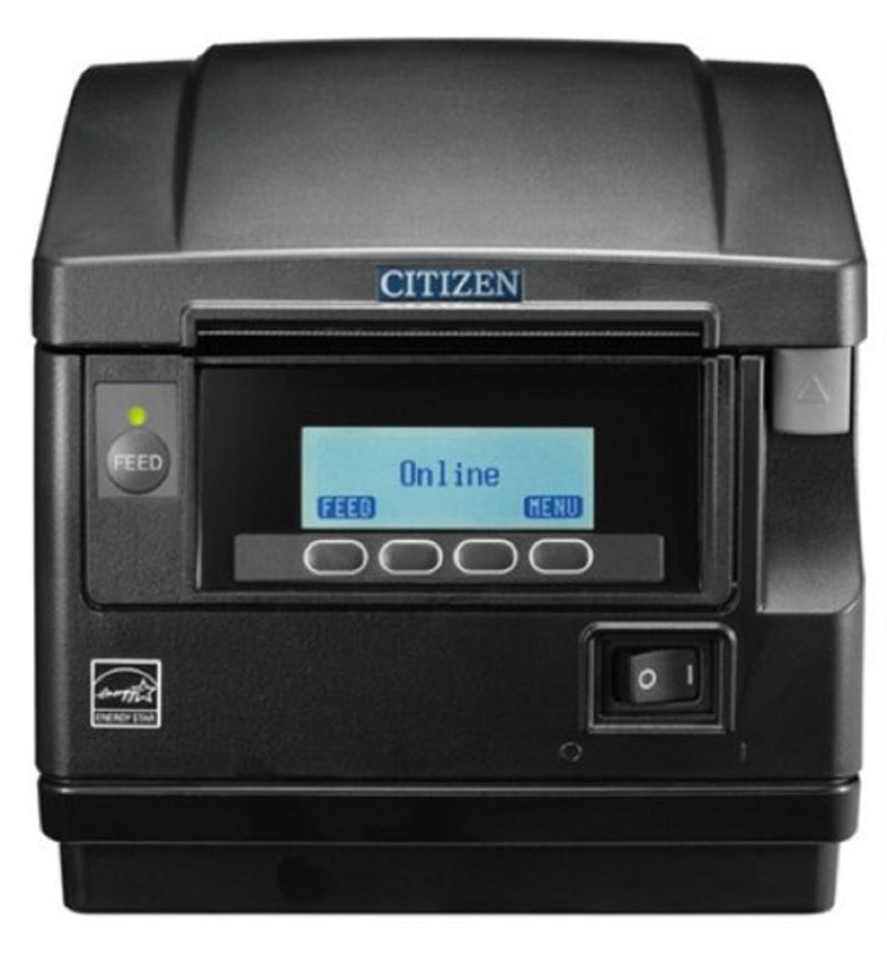 Citizen CT-S851II Direct Thermal Receipt Printer - 3 Inch Serial, Ethernet Connectivity with LCD Backlit Display