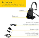 Jabra Engage 75 SE stereo wireless DECT headset box