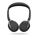 jabra evolve2 65 flex wireless stereo Unified Communication headset hybrid anc front view
