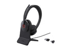 Yealink BH74 wireless ANC headset with charging stand main