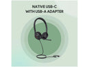 Yealink UH35 Dual UC USB-C/A headset connection
