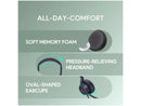Yealink UH44 Dual soft memory foam ear cushions
