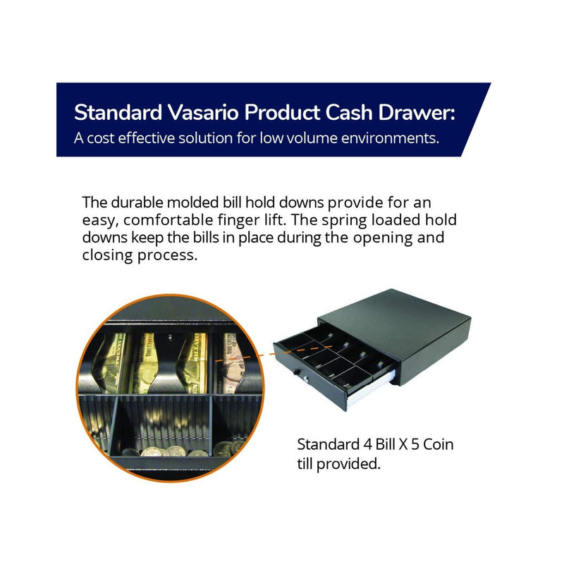 apg vasario 1416 standard duty cash drawer non media 