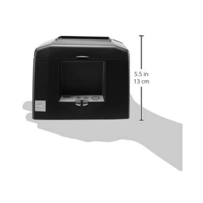 Star Micronics TSP654ii Ethernet 5.5 inch in size