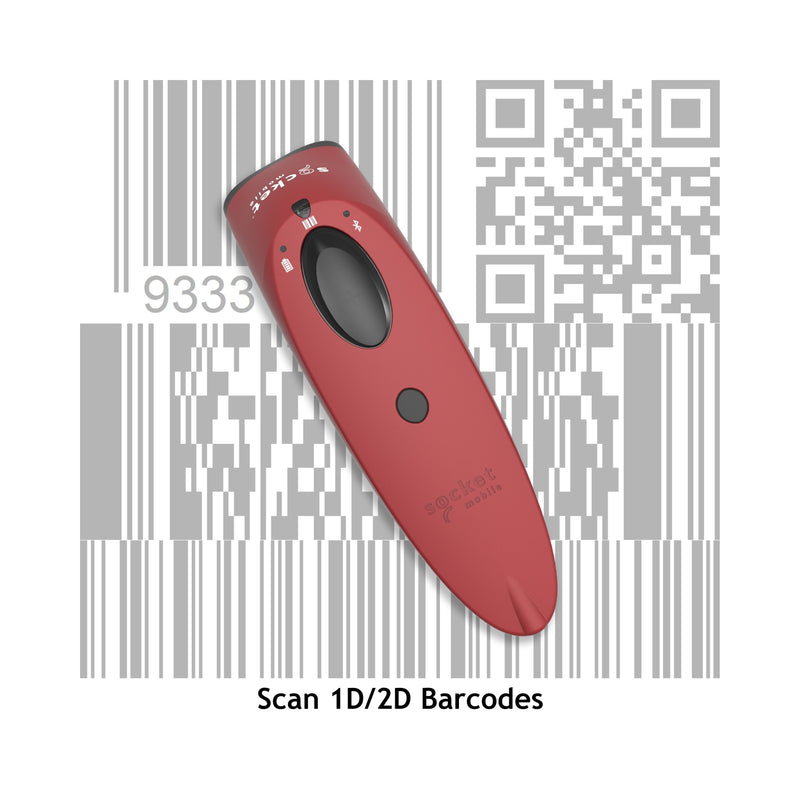 SocketScan S740 1D/2D Barcode Reader Red