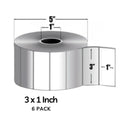 zebra z-select 4000d 3x1 2340 roll 6 packs