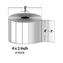 Zebra Z-Select 4000D 4x1in 2340 roll 6 packs